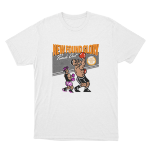 New Found Glory Punch Out Unisex T Shirt White