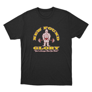 New Found Glory Stronger Unisex T Shirt Black