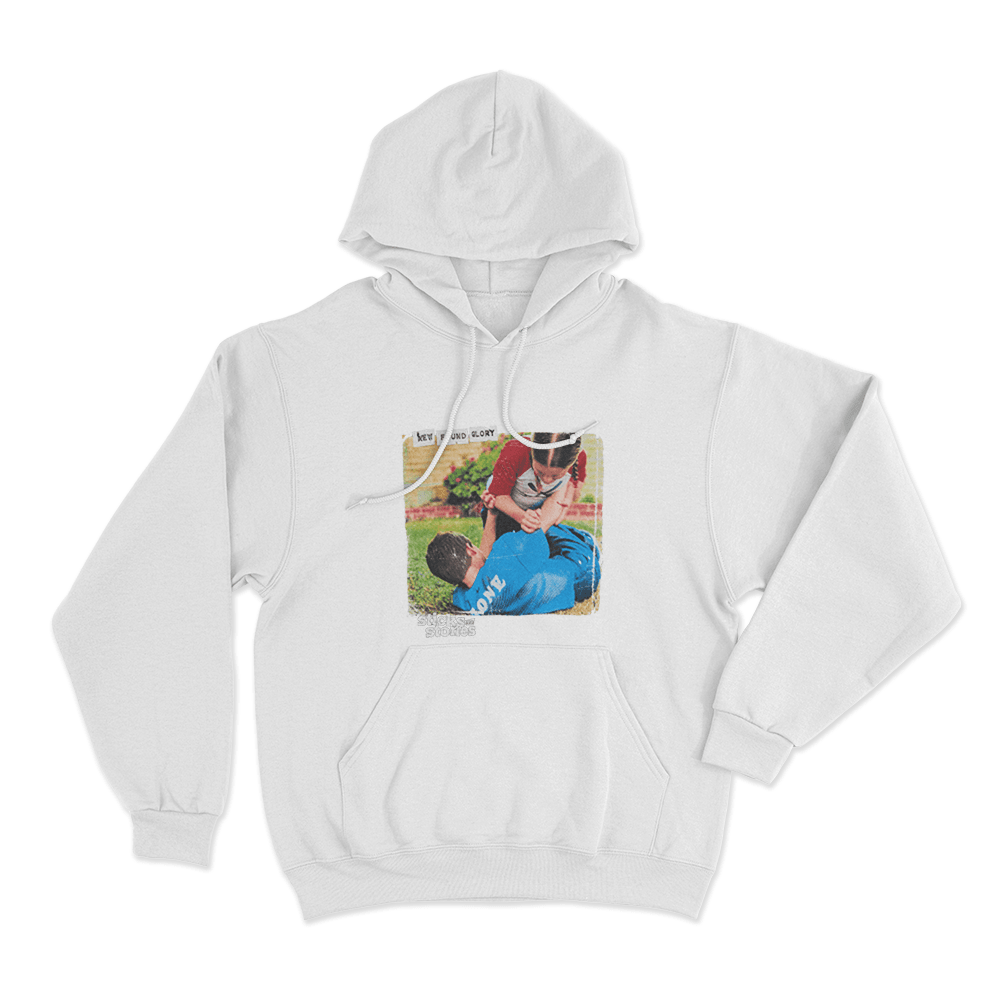 Sticks And Stones Album Cover Unisex Hoodie White Sticks And Stones Album Cover Unisex Hoodie White
